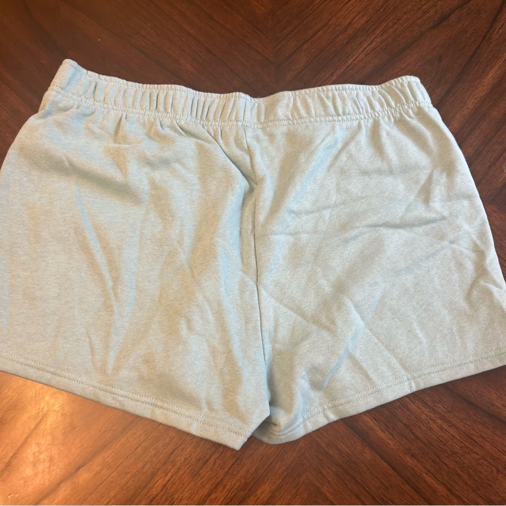 THE NORTH FACE Half Dome Fleece Womens Shorts Reef Waters/TNF White Sz XXL New - Picture 2 of 6